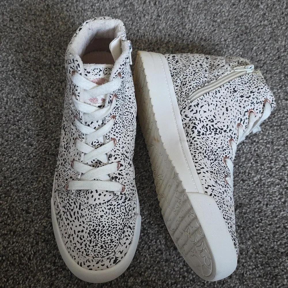 Pre-owned Womens Roxy Surf Roxy  Mid High Top Sneaker Shoes Sz 8 - Picture 2 of 11